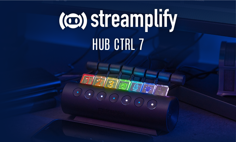 New member of Streamplify family: HUB CTRL7