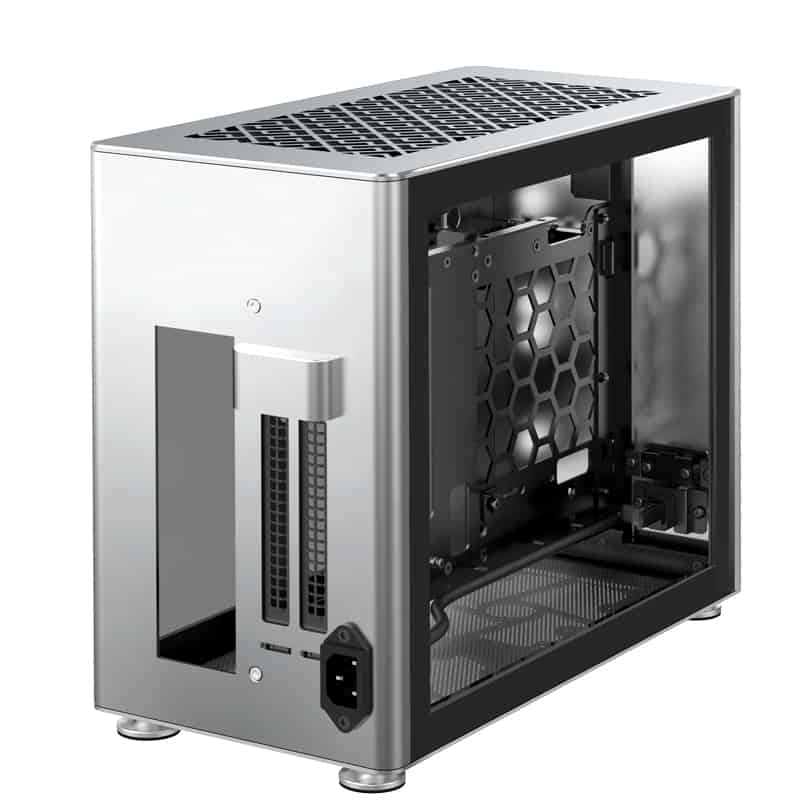 Jonsbo A4 ITX Silver Tempered Glass