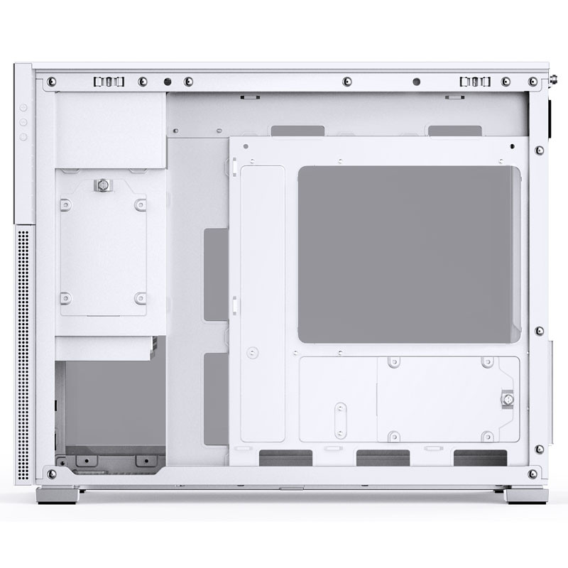 Jonsbo D31 Screen mATX , Tempered Glass - white, 8" display