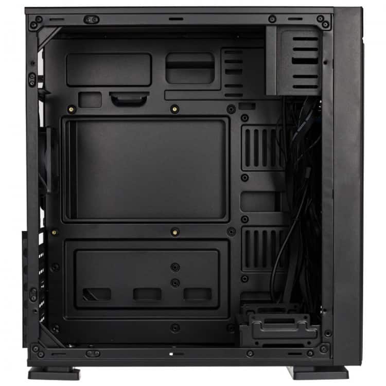 Számítógépház Kolink Inspire K1 RGB ATX Edzett üveg Fekete