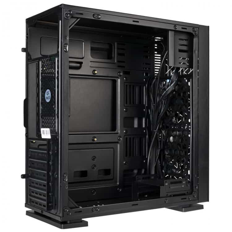 Számítógépház Kolink Inspire K1 RGB ATX Edzett üveg Fekete