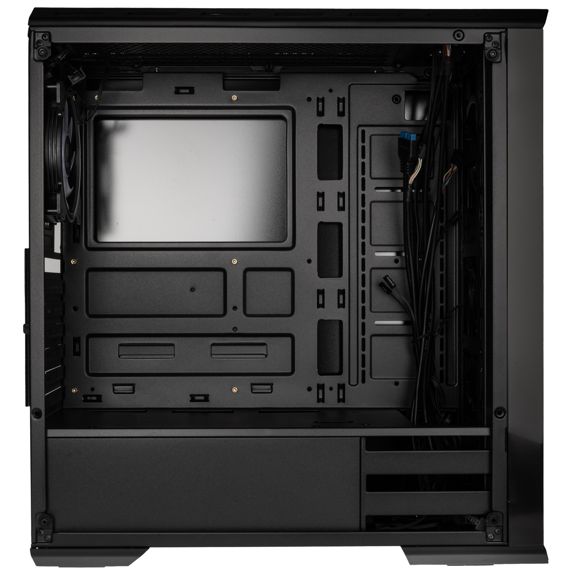 Számítógépház Kolink Levante V2 ARGB E-ATX Edzett üveg Fekete