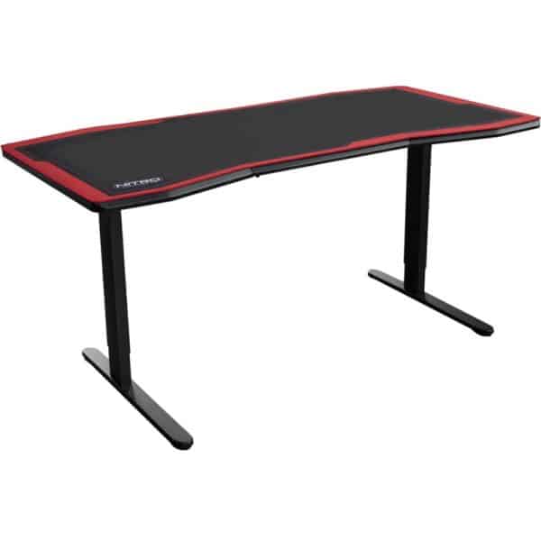 Gamer asztal Nitro Concepts D16M 1600 x 800 mm Carbon Red