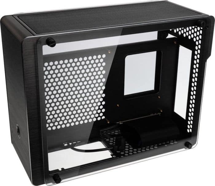 RAIJINTEK Ophion Mini-ITX Tempered Glass - black