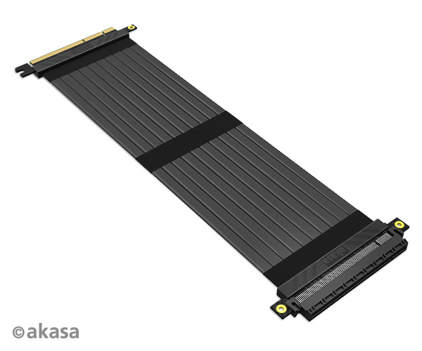 Kábel Riser Akasa PCI-express 3.0 x16 30 cm Fekete