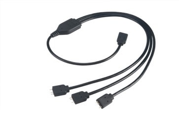 Akasa Addressable RGB LED splitter and extension cable