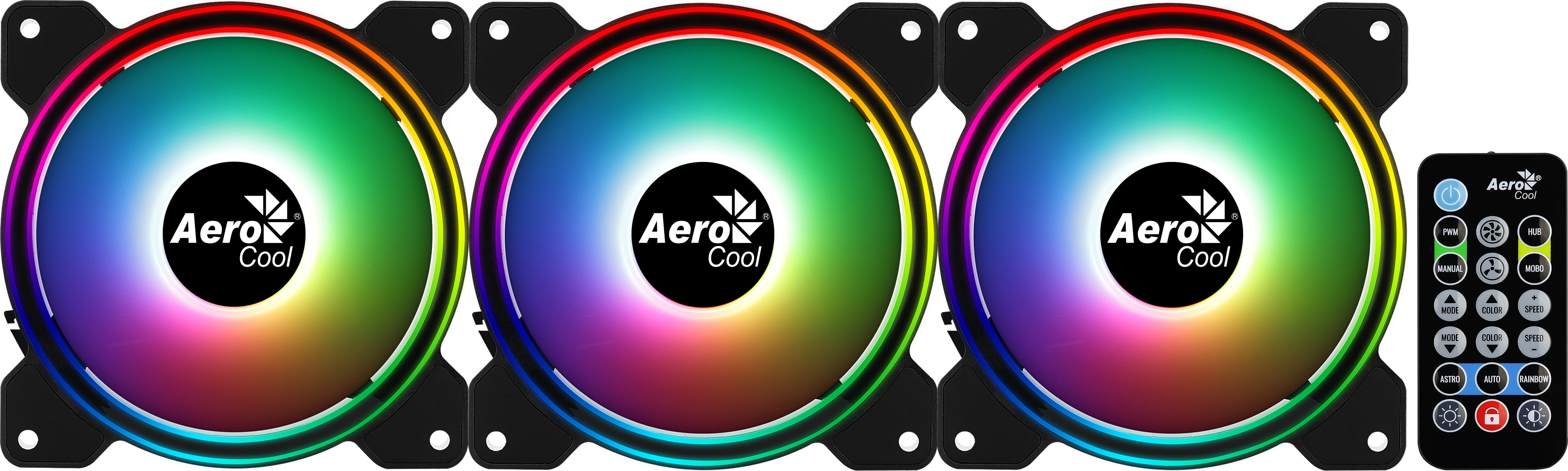 Aerocool Saturn 12F ARGB Pro 12cm RGB LED