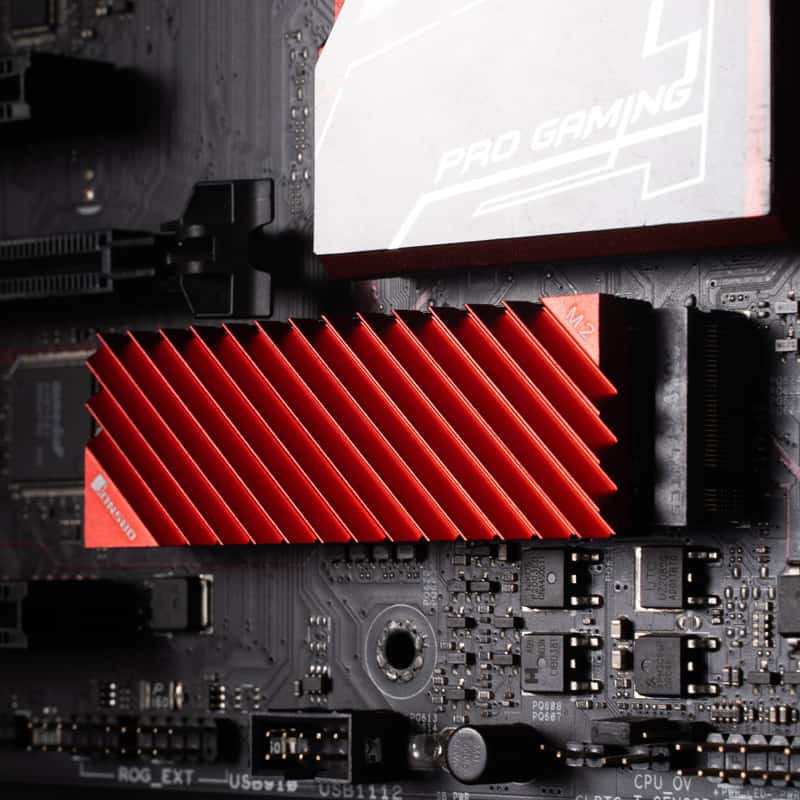 SSD Cooler Jonsbo M.2-3 NVMe red