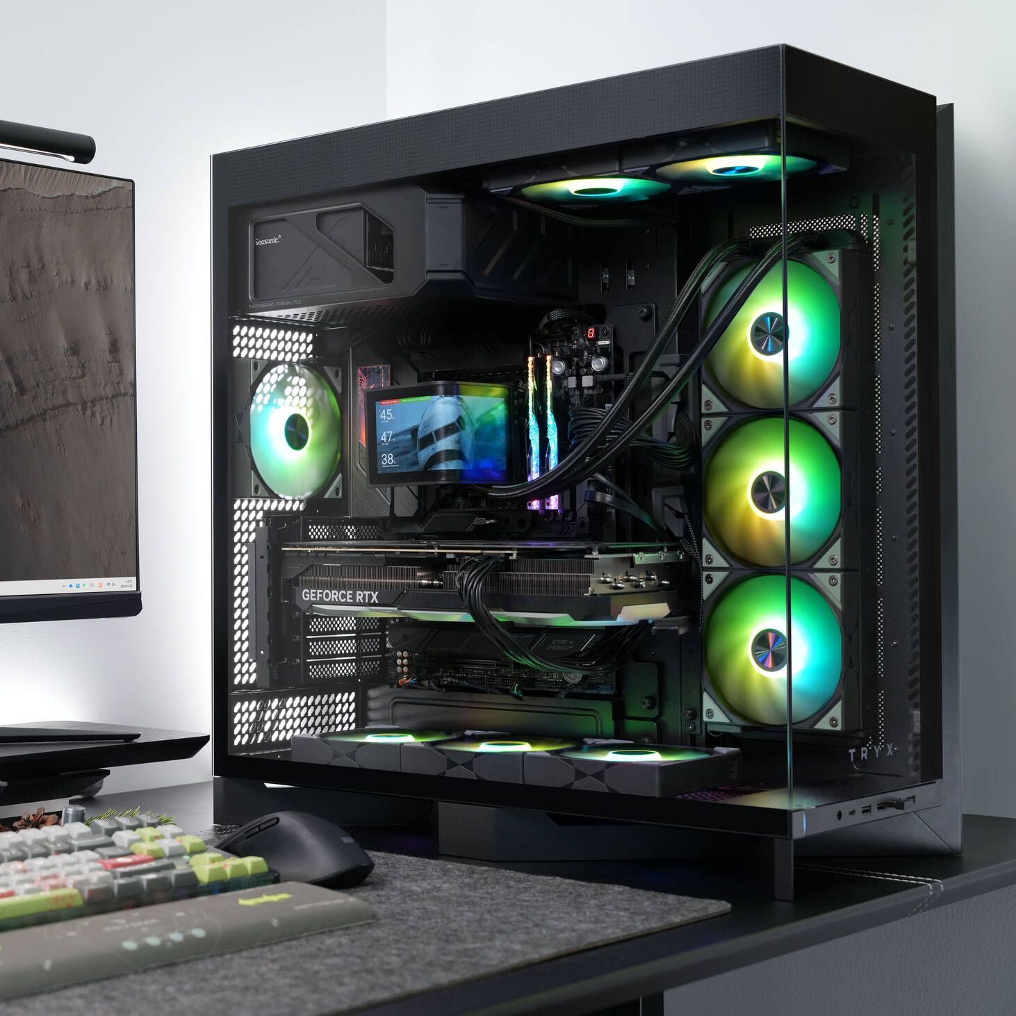 TRYX ROTA SL ARGB cooler - 120mm, black