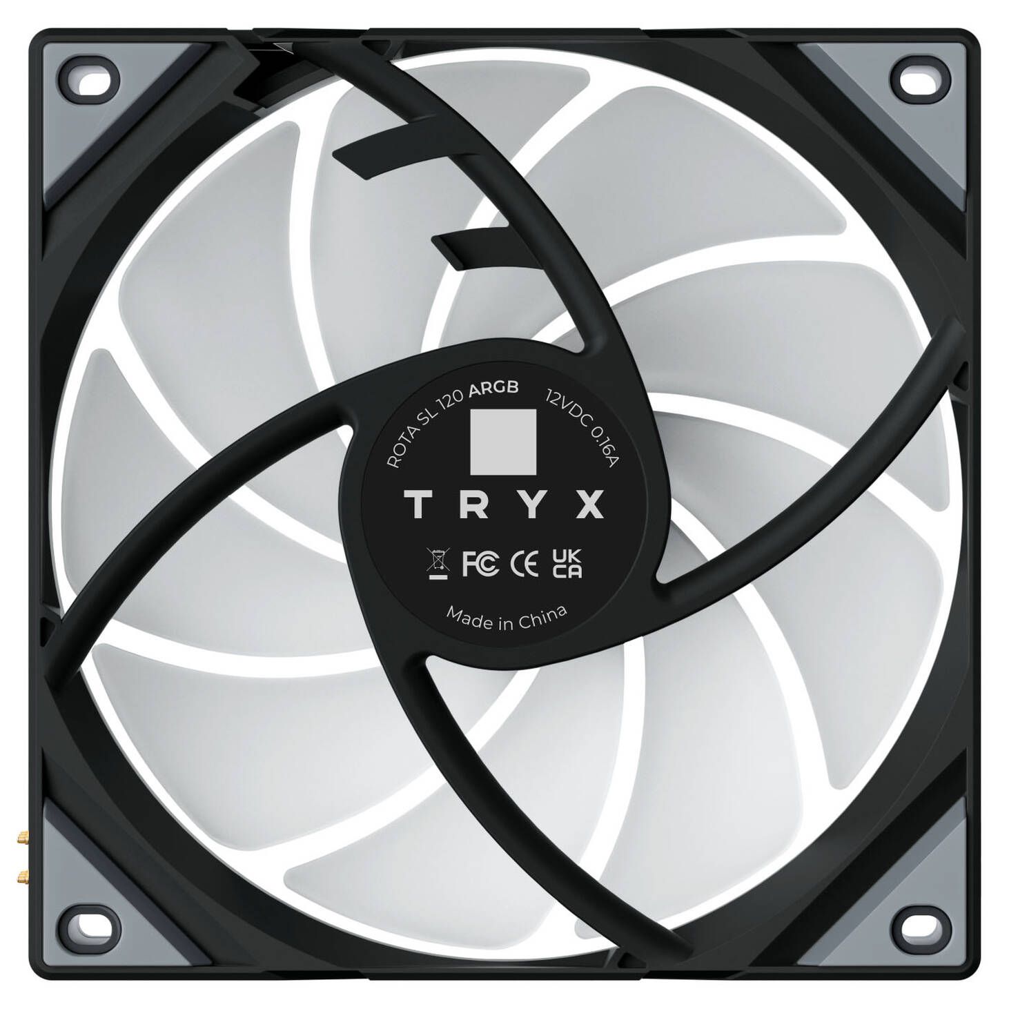 TRYX ROTA SL ARGB cooler - 120mm, black