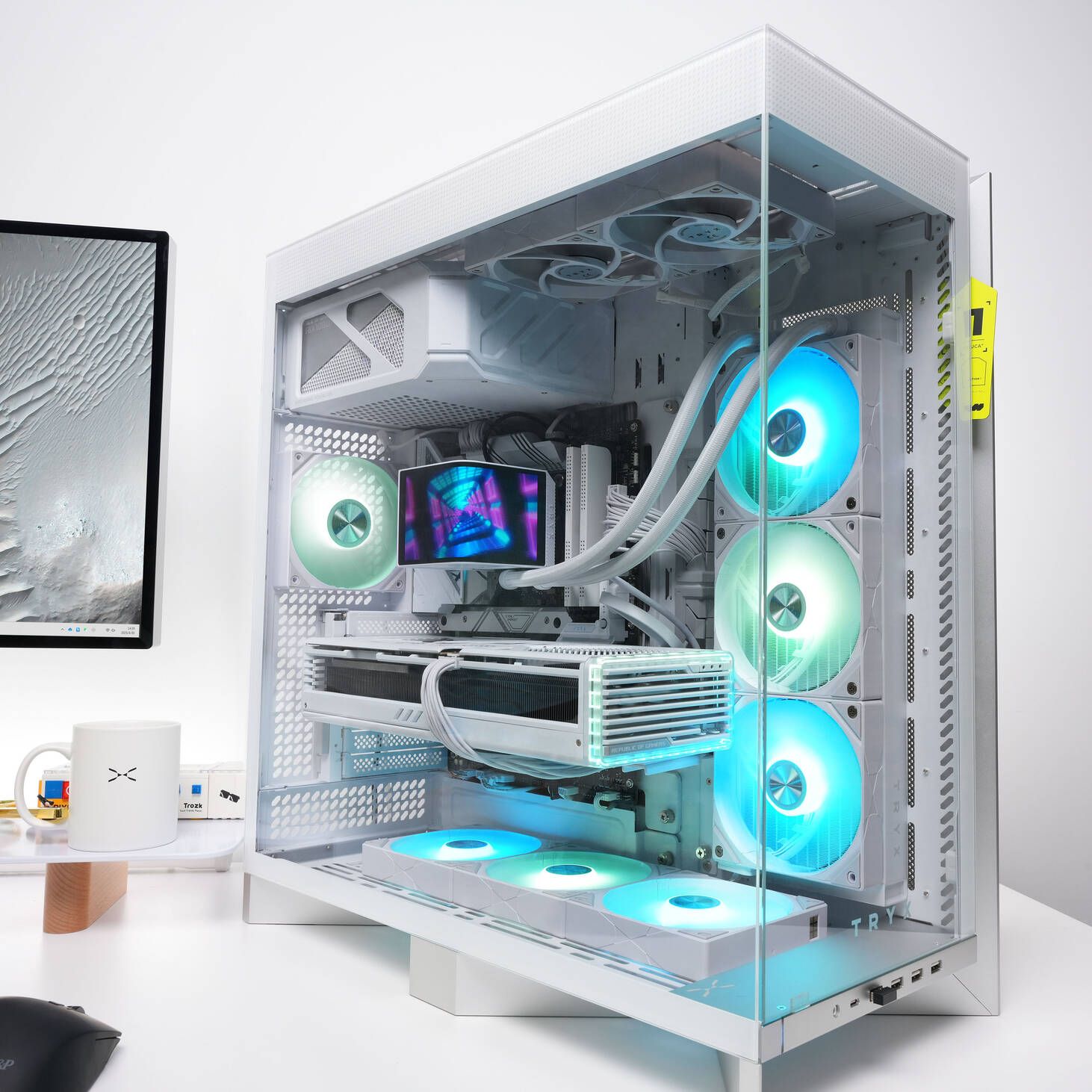 TRYX ROTA SL ARGB cooler - 120mm, white