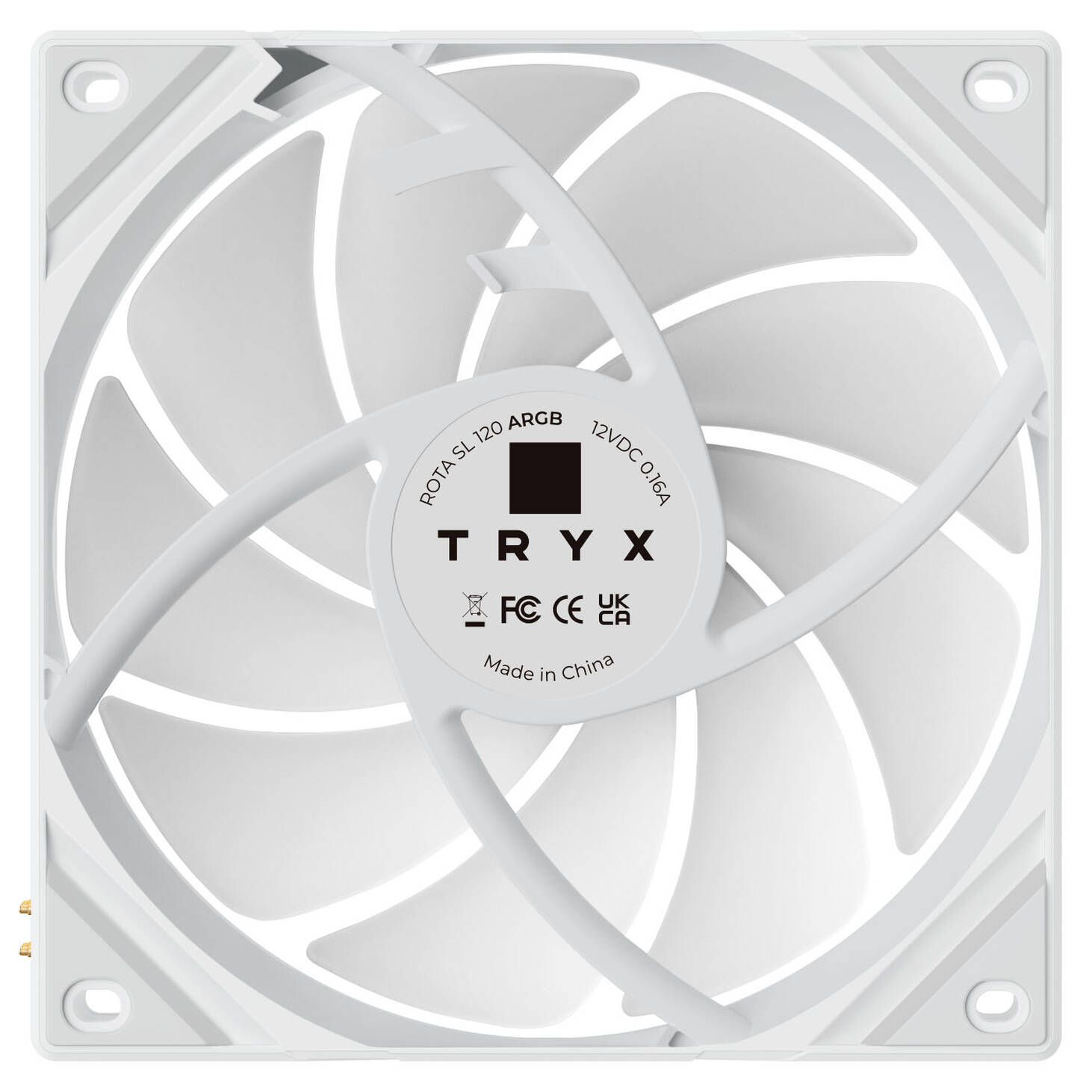 TRYX ROTA SL ARGB cooler - 120mm, white