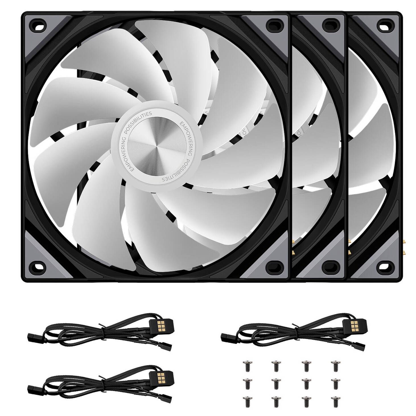 TRYX ROTA SL ARGB Reverse cooler - 3pcs, 120mm, black
