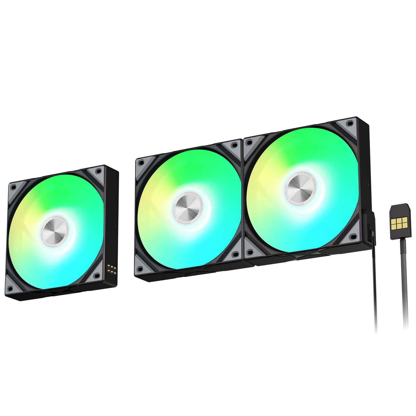 TRYX ROTA SL ARGB Reverse cooler - 3pcs, 120mm, black