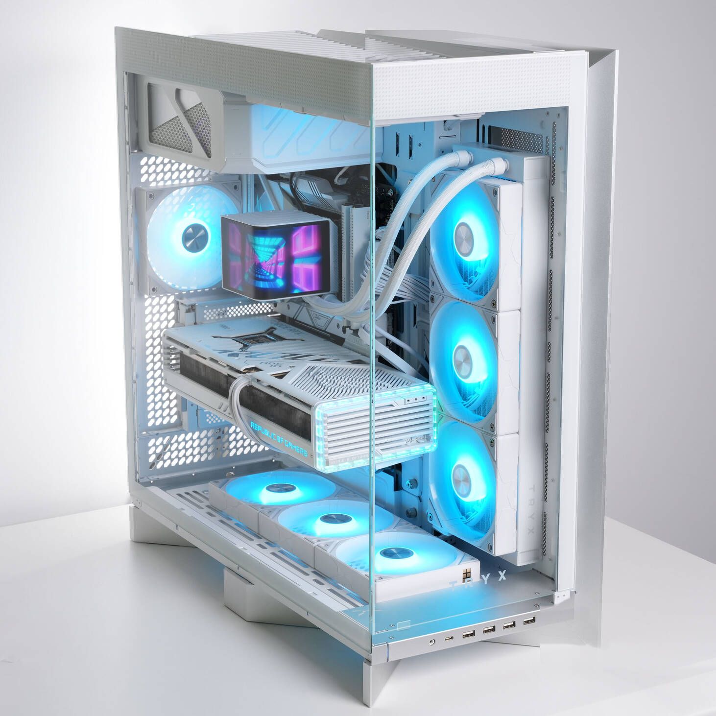 TRYX ROTA SL ARGB Reverse cooler - 3pcs, 120mm, white