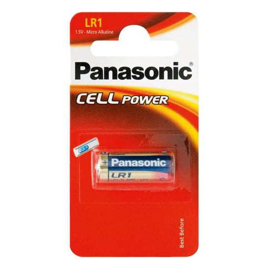 Battery Panasonic LR1 (N) 1,5V távirányítóba 1pcs (E90)