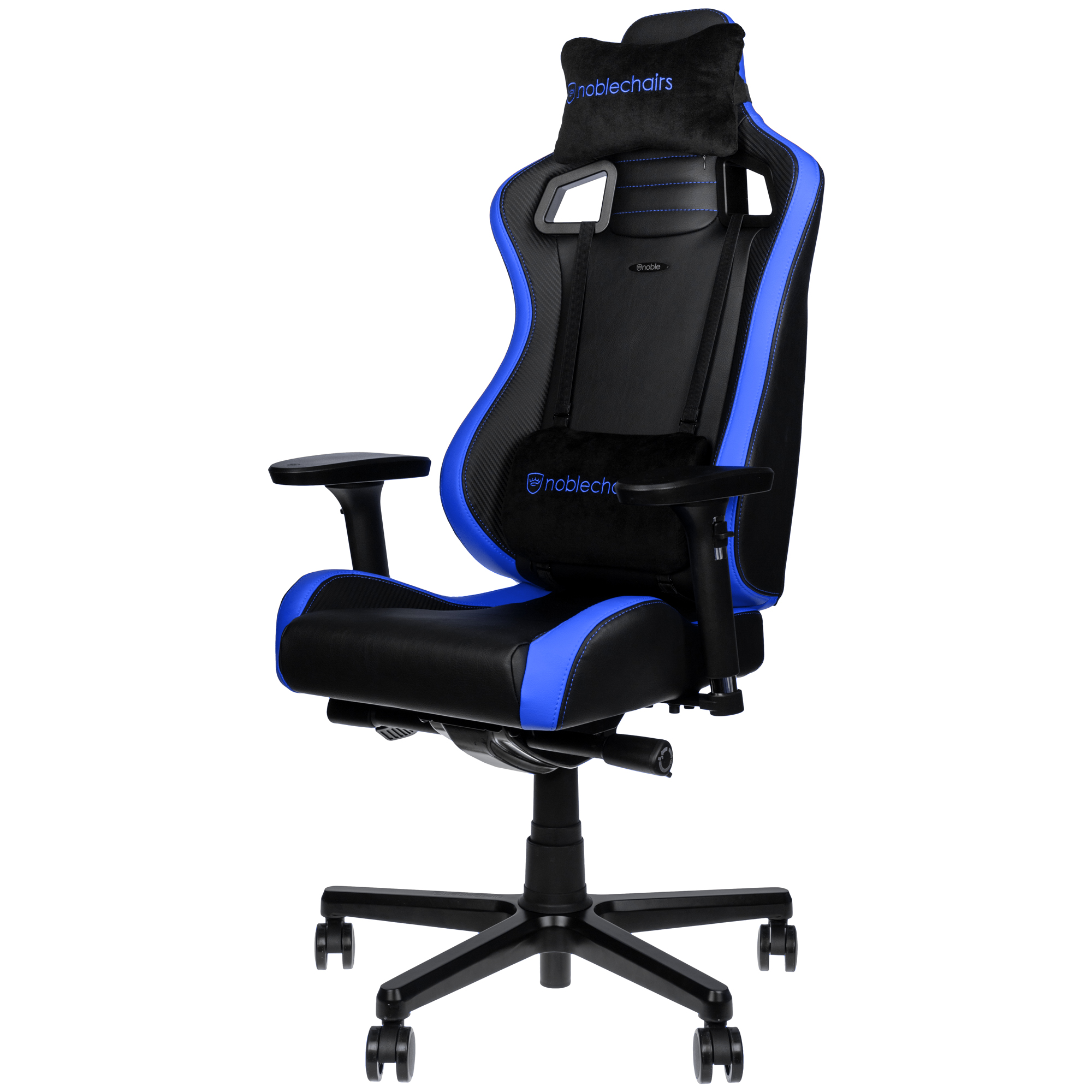 noblechairs EPIC Compact Gaming chair - black/carbon/blue