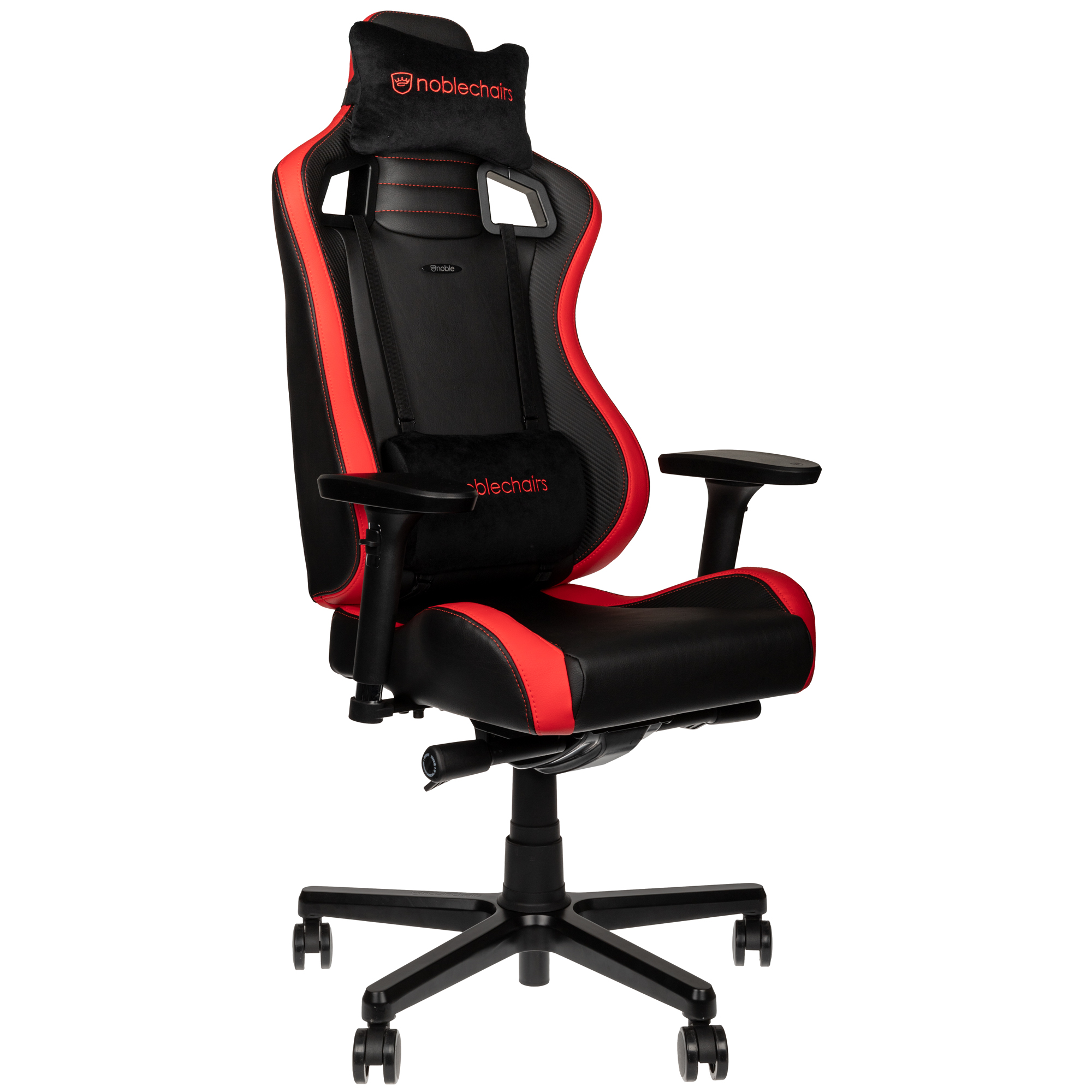 noblechairs EPIC Compact Gaming chair - black/carbon/red