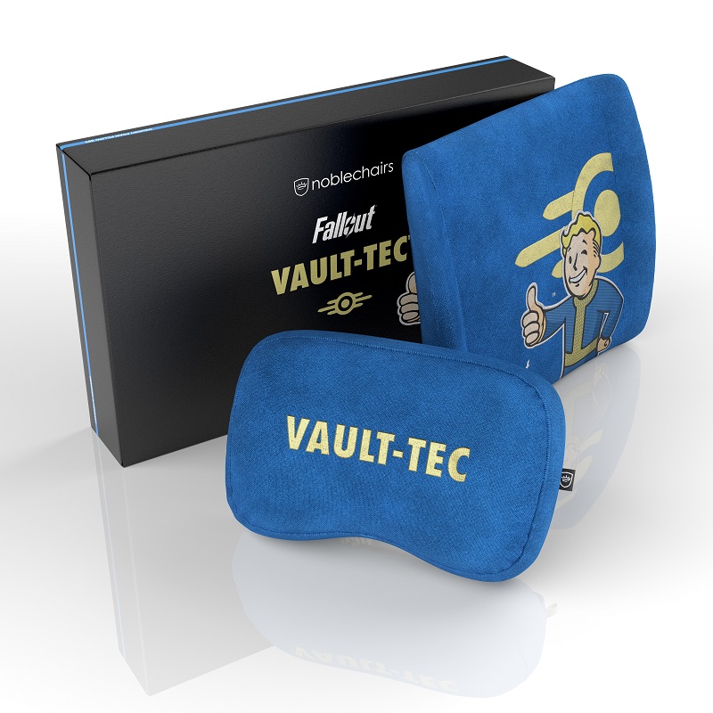 Gaming Chair Accessory noblechairs Memory Foam Pillow Fallout Vault-Tec Special Edition