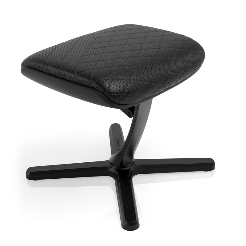 Gamer szék kiegészítő noblechairs lábtartó Footrest2, PU bőr fekete