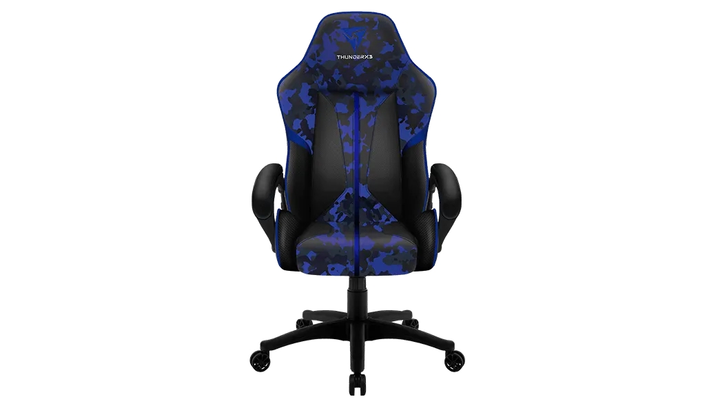 Thunder X3 BC1 CAMO Gaming chair - camo/blue