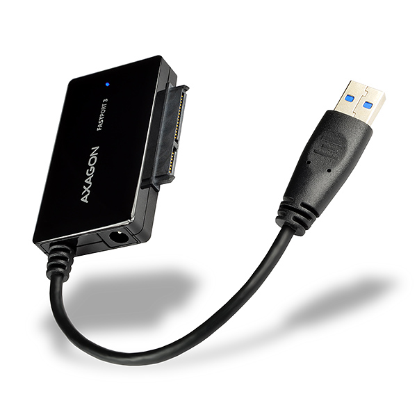 AXAGON ADSA-FP3 FASTPort3 Adapter, USB3.0, HDD/SSD/ODD, SATA 6G - PSU