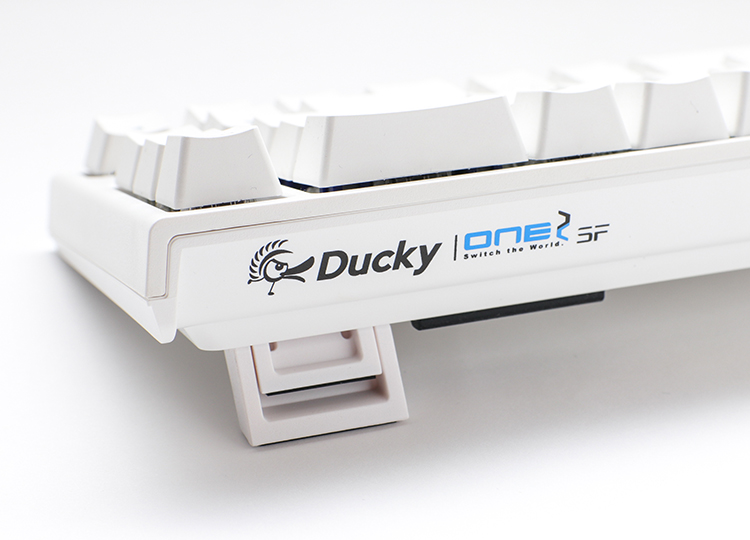 Billentyűzet Ducky ONE 2 SF MX Speed Silver RGB LED Magyar (HU) Fehér