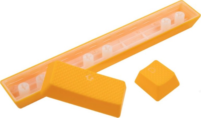 Billentyűzet kiegészítő Ducky Keycap szett Gumi Double-Shot Narancs 31db-os