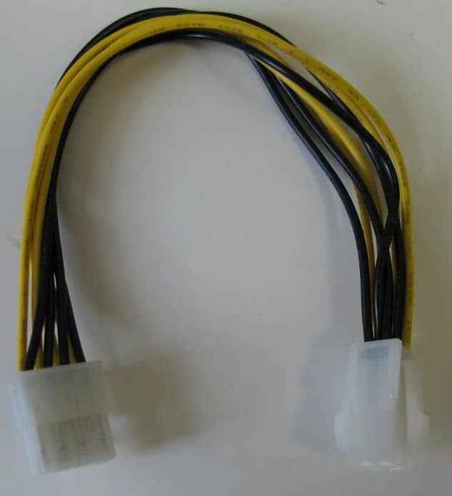 Cable power converter Kolink 4-Pin CPU (Male) - 8-Pin CPU (Female)