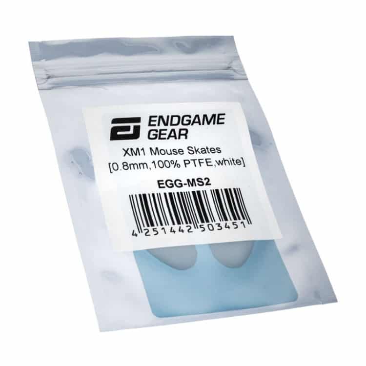 Endgame Gear XM1 Maus Skates, 100 PTFE, milk-white - Single S