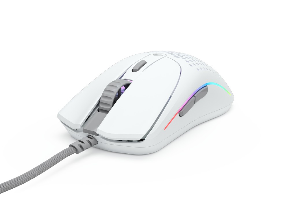 Glorious Model O 2 Wired Gaming Mouse - white, matt