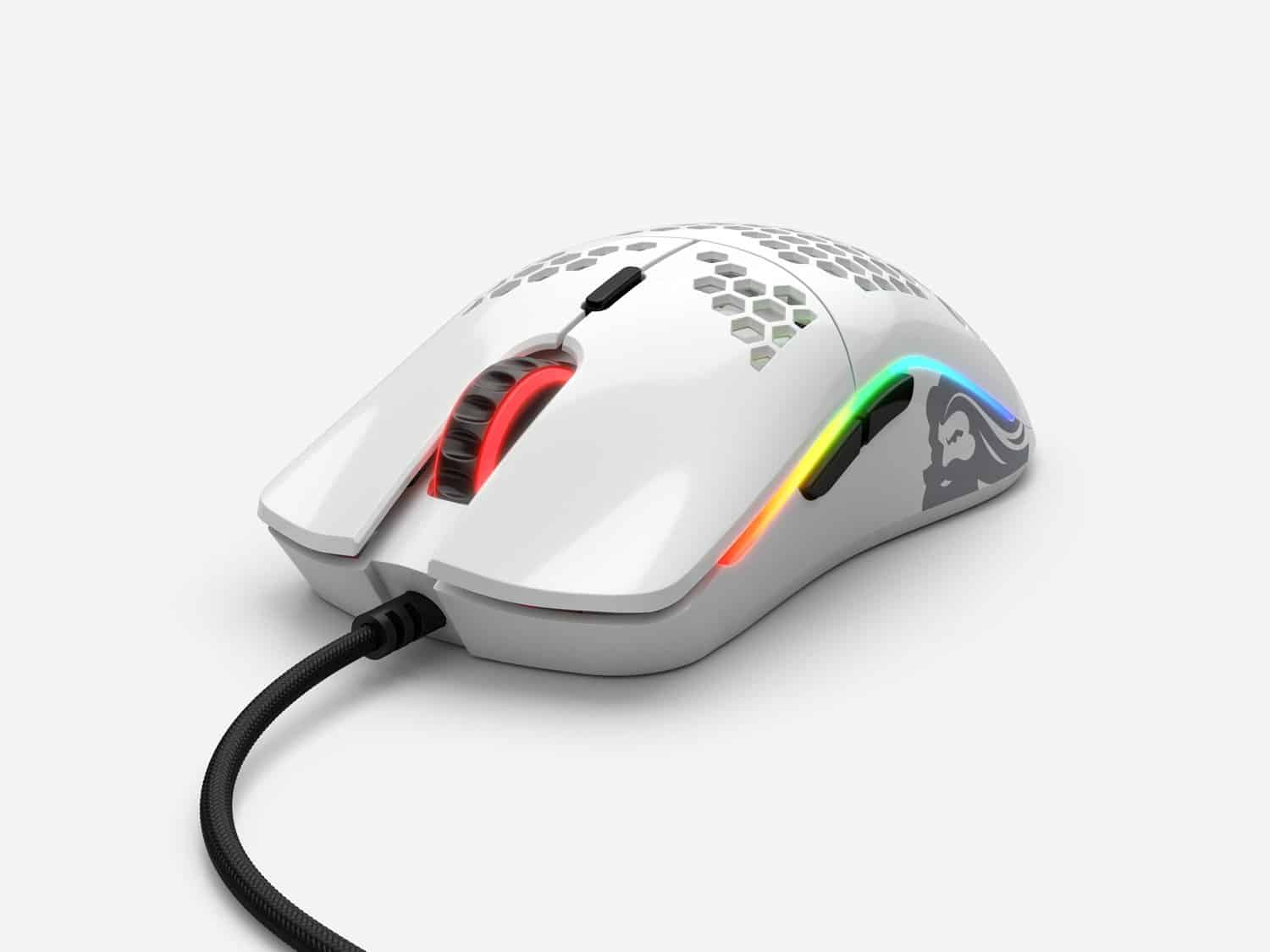 Glorious PC Gaming Race Model O RGB Glossy White