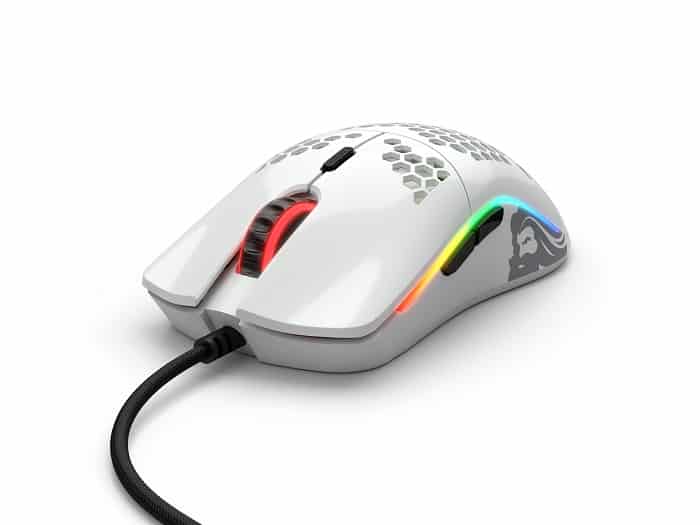 Glorious PC Gaming Race Model O- RGB Glossy White