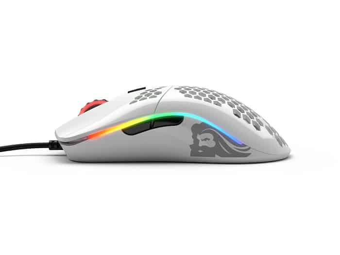 Glorious PC Gaming Race Model O- RGB Glossy White
