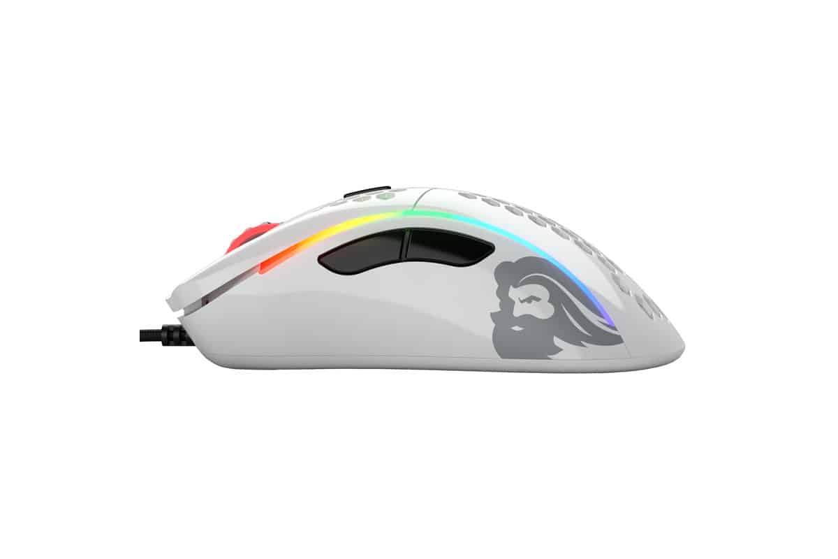 Glorious PC Gaming Race Model D RGB Glossy White