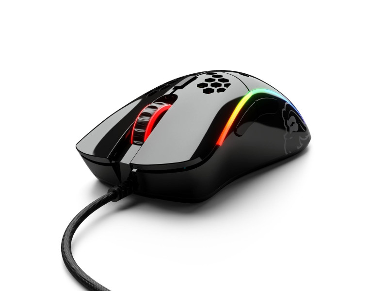 Glorious Model D- RGB fényes fekete gamer egér