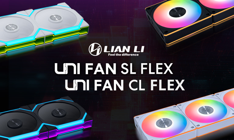 ÚJ megjelenés - Lian Li UNI FAN FLEX: négy új ventilátor a TL és SL-INF családban