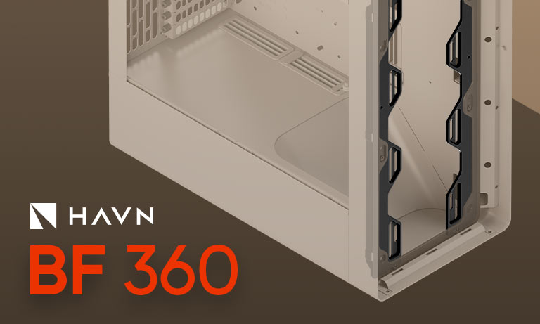 HAVN BF 360 Front Fan Extension bracket demo