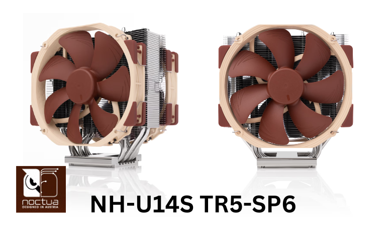 Noctua NH-U14S TR5-SP6 – professzionális hűtés AMD sTR5/SP6 platformokra