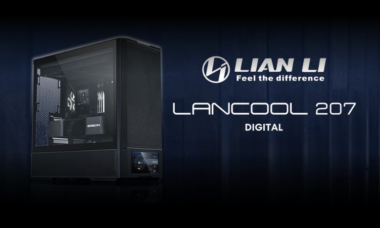 New: LANCOOL 207 Digital – Revolutionary ATX case with LCD display!