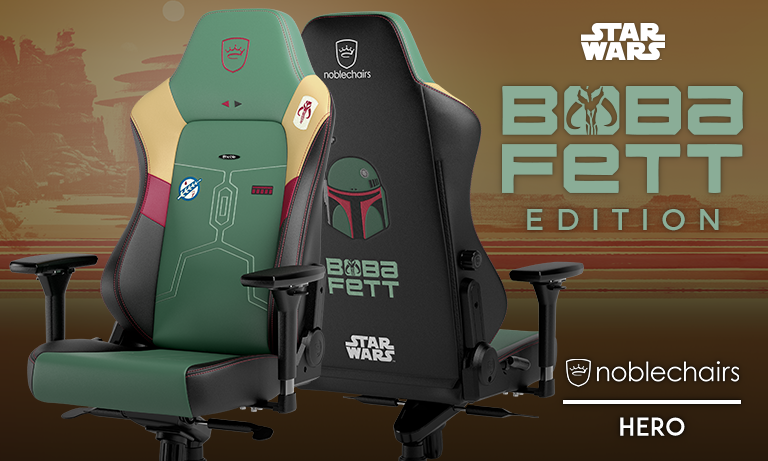 noblechairs HERO Gaming Chair Boba Fett Edition - preorder now!