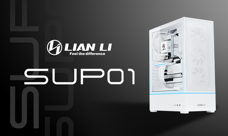 Compact size, excellent airflow - Lian Li SUP01