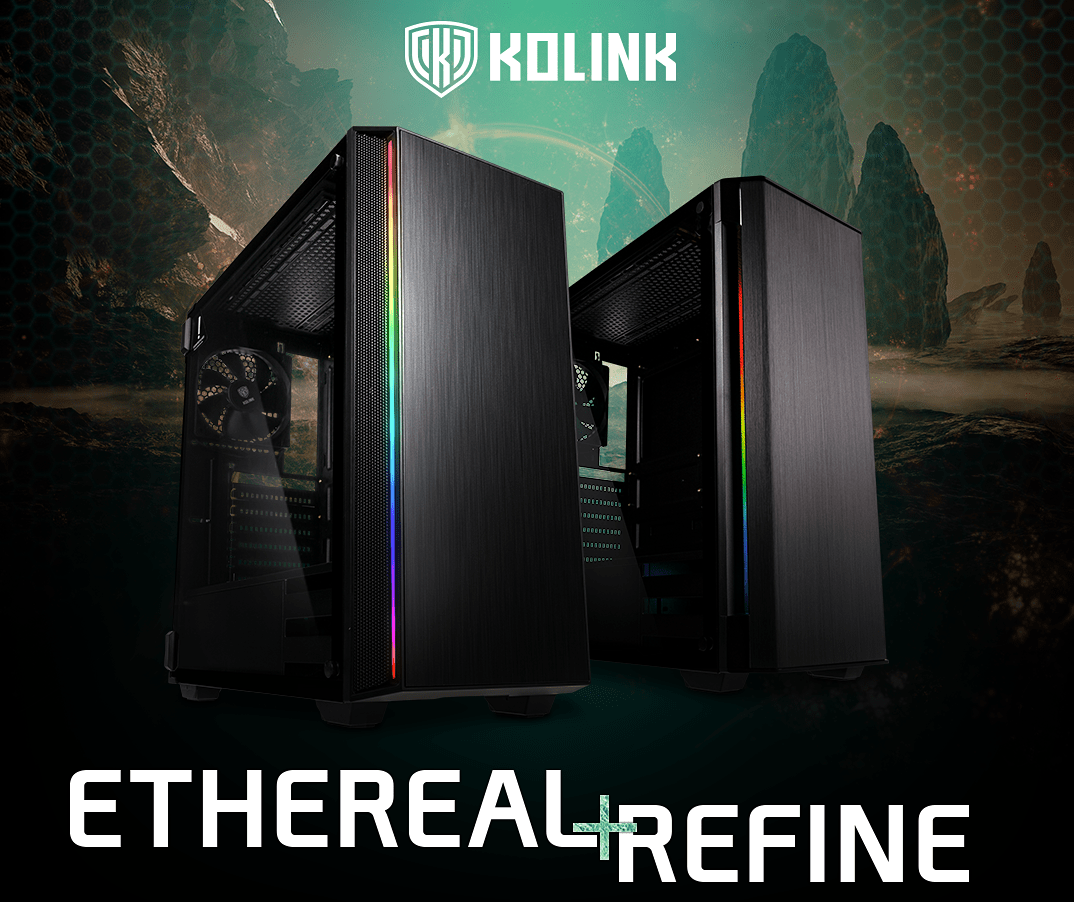 Kolink Ethernal és Refine ház