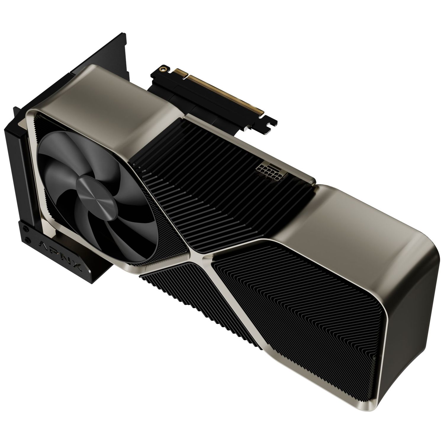 APNX vertikális GPU Szerelőkészlet - Fekete