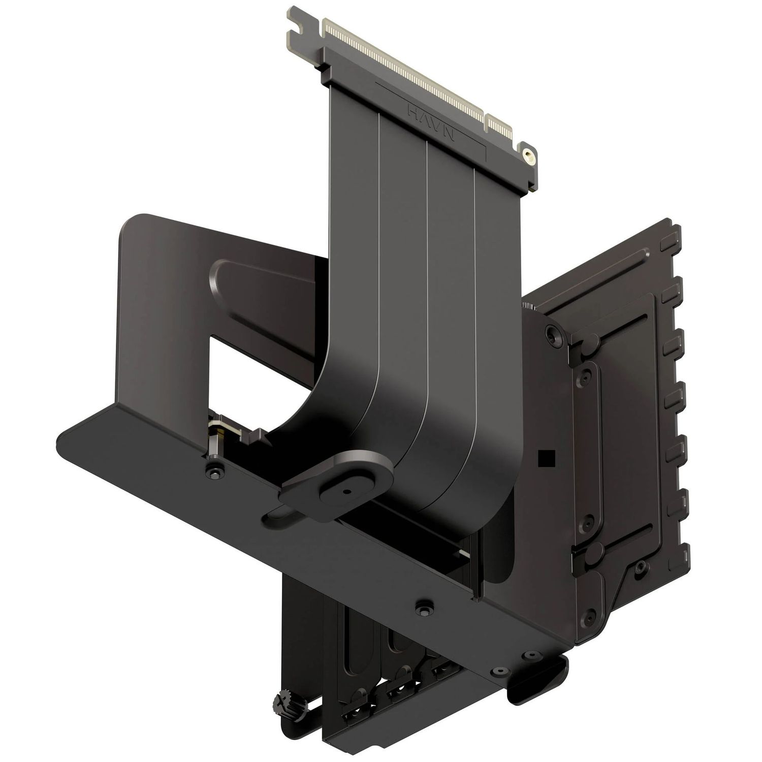 HAVN HS 420 Vertikális GPU Mounting Bracket - fekete
