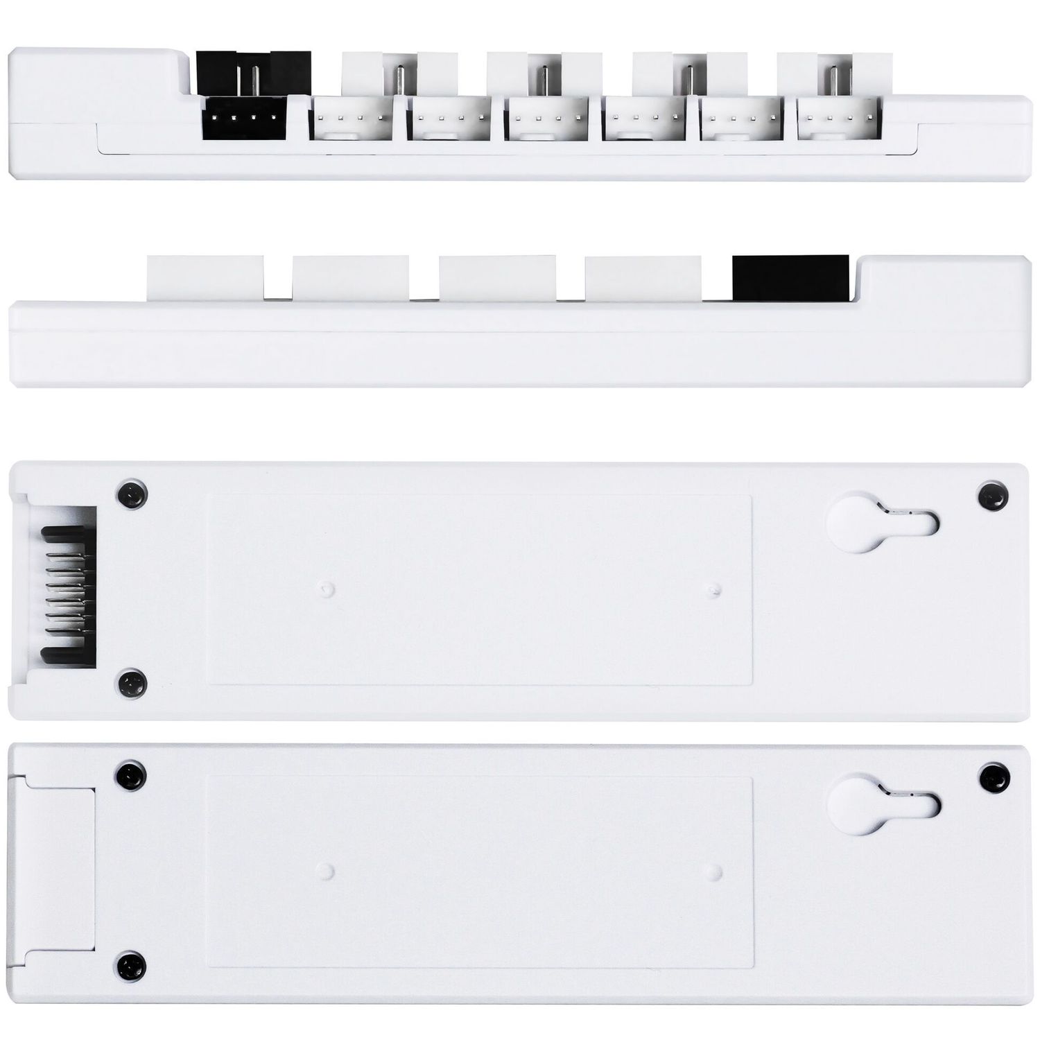 Lian Li EDGE HUB, 4x USB, 6x PWM - white