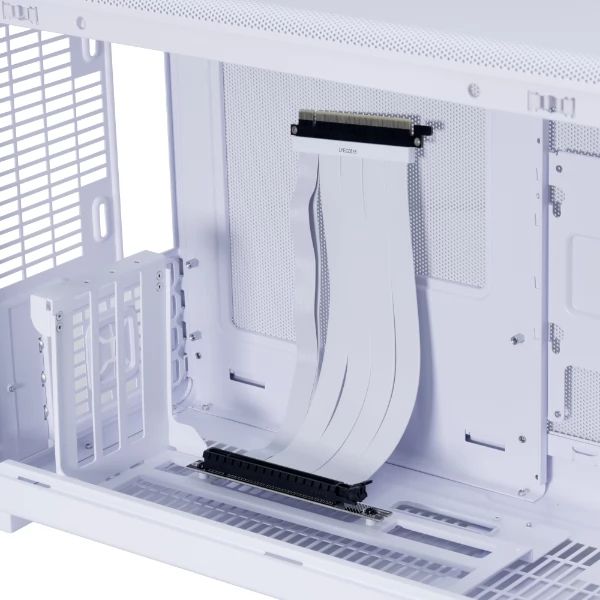 Vertical GPU kit for Lian Li DAN Cases A3-mATX, white