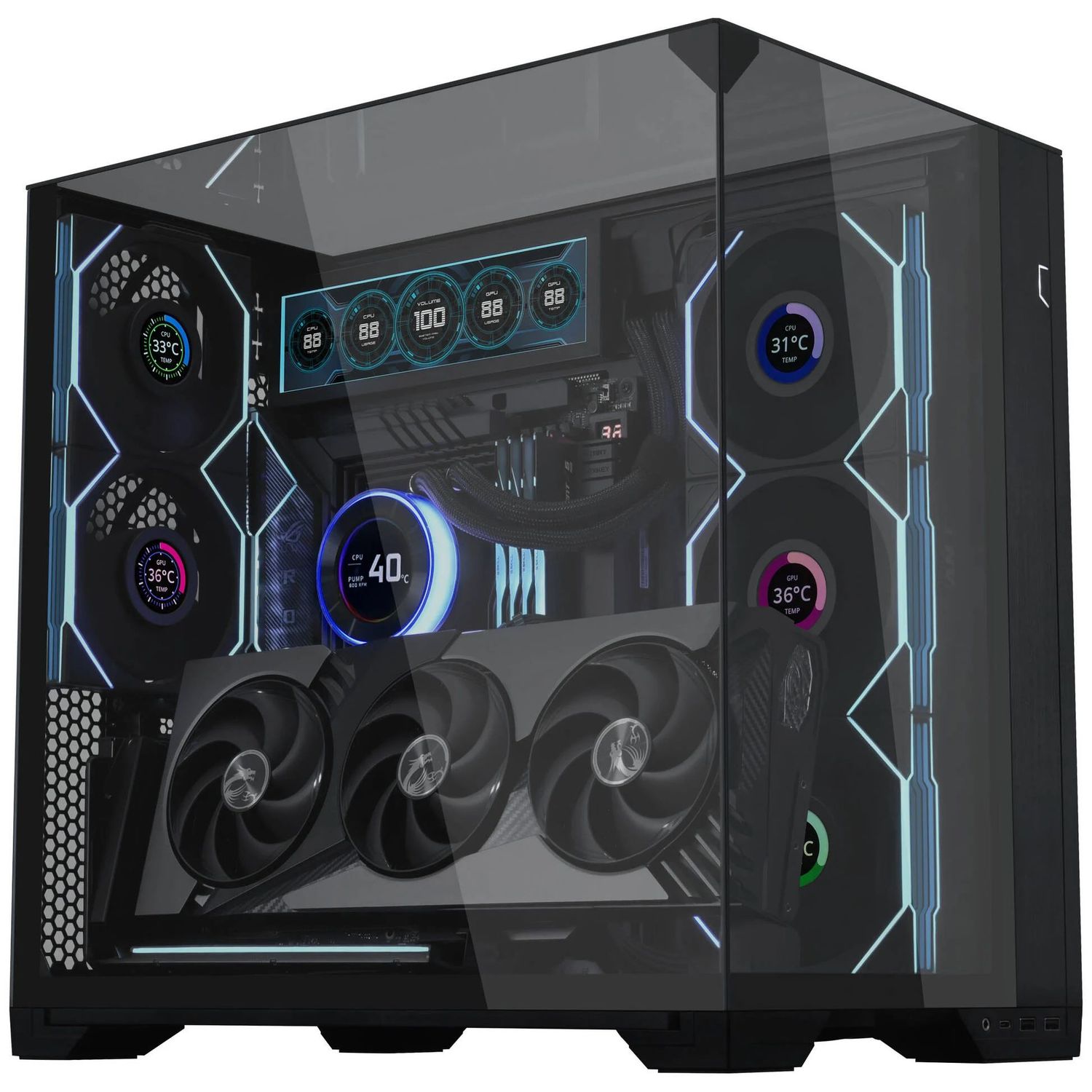 Lian Li Vertical GPU Bracket Kit V3 (PCIe 5.0) – Black