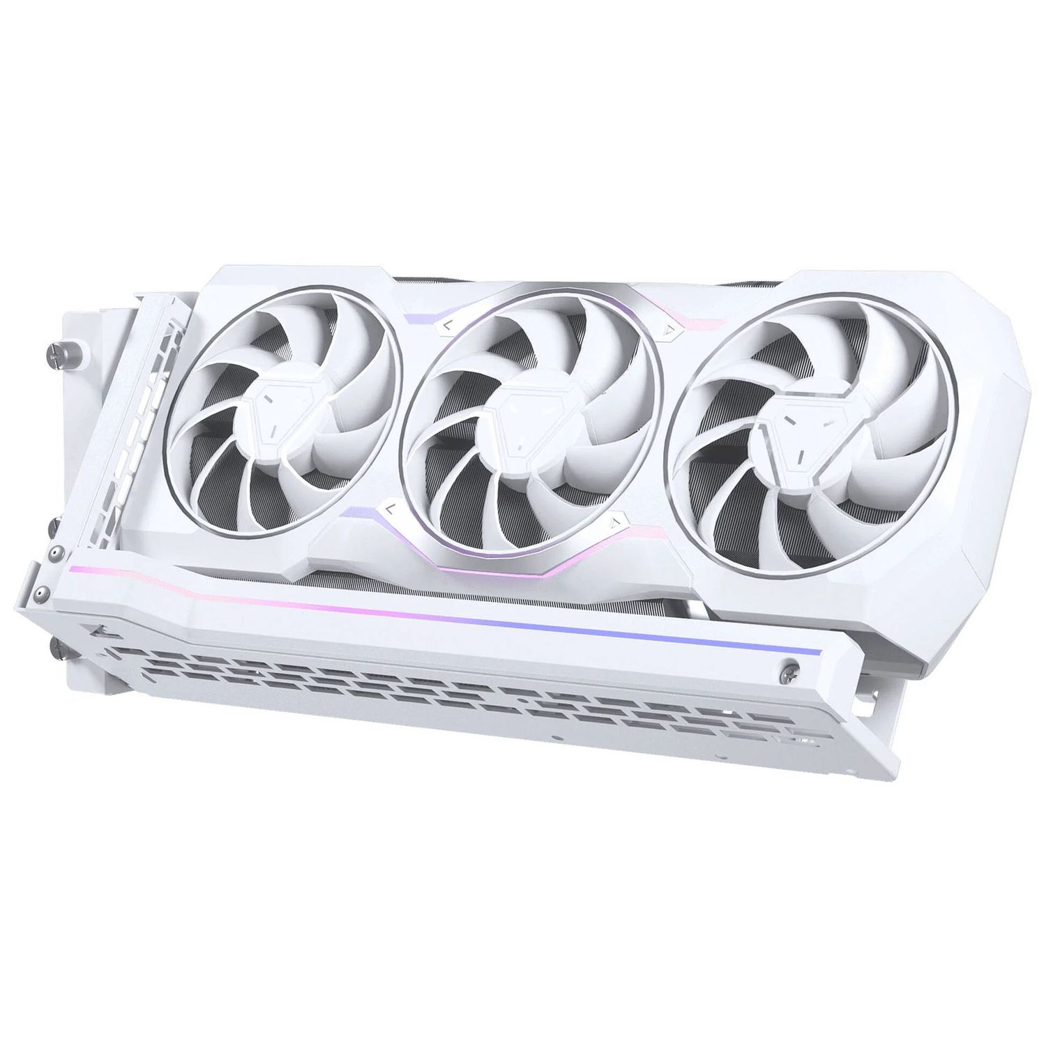 PHANTEKS Premium PCIe Gen5 Vertical GPU Mount, DRGB, 220mm PCIe 5.0 x 16 Riser, white