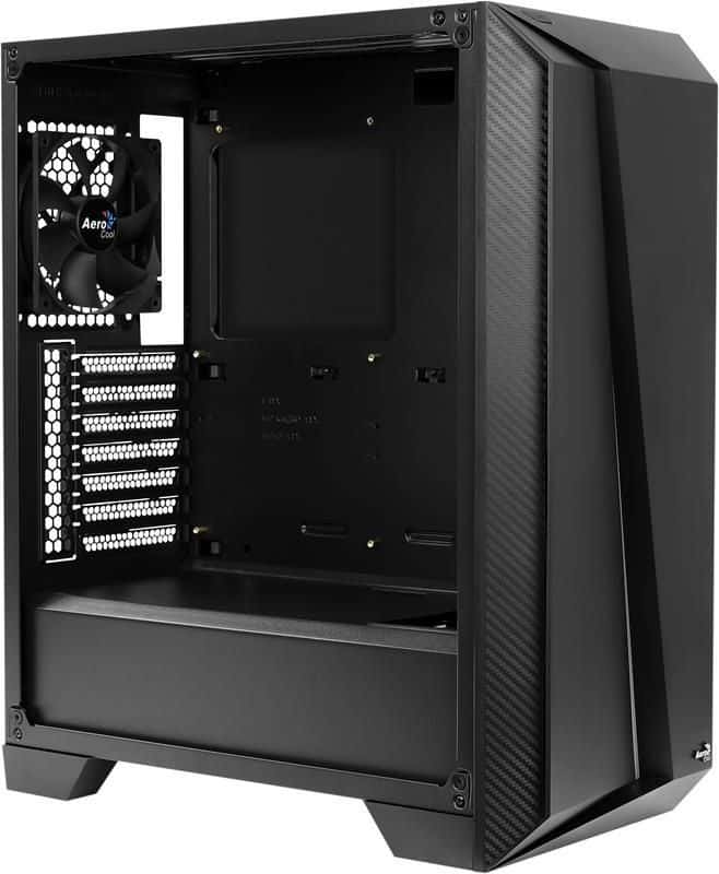 Számítógépház Aerocool Cylon Pro TG RGB ATX Fekete Edzett üveg